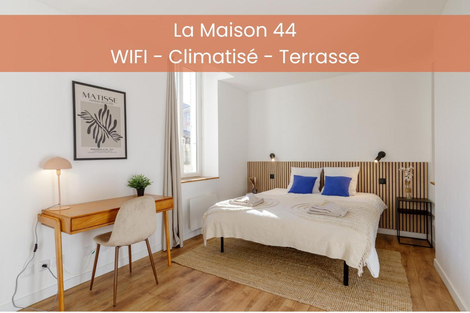 La Maison 44 - T2 - Clim, Terrasse, Garage, Via Rhona Монтелимар Экстерьер фото